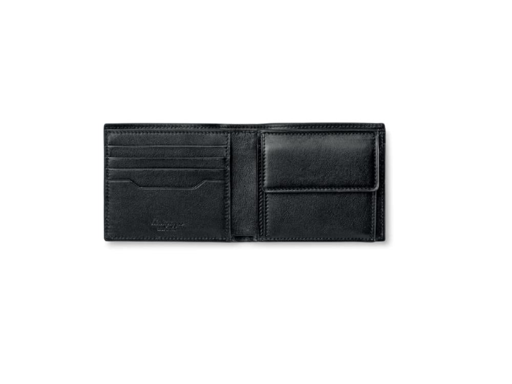 Monedero Montegrappa Signet Series, Negro, Piel, Tarjetas, IC00WA04