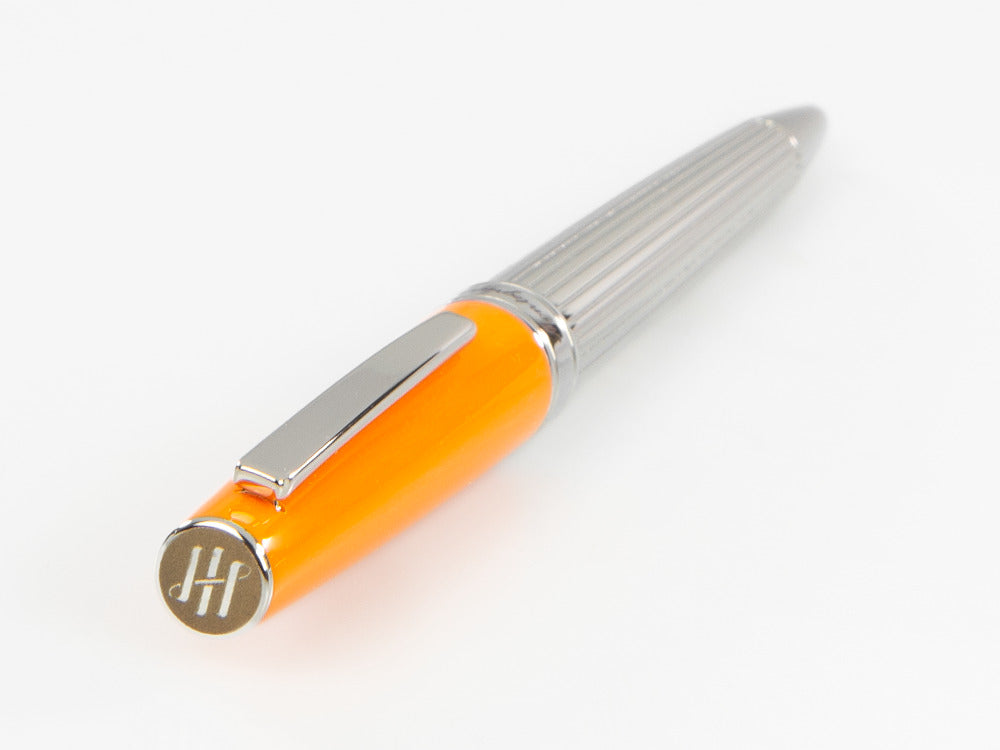 Bolígrafo Montegrappa Armonia Duetto, Acero, Naranja, ISA1MBAO