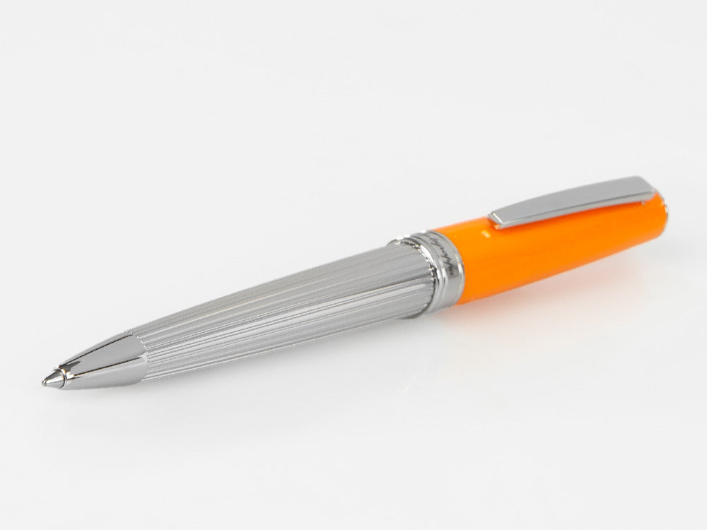 Bolígrafo Montegrappa Armonia Duetto, Acero, Naranja, ISA1MBAO