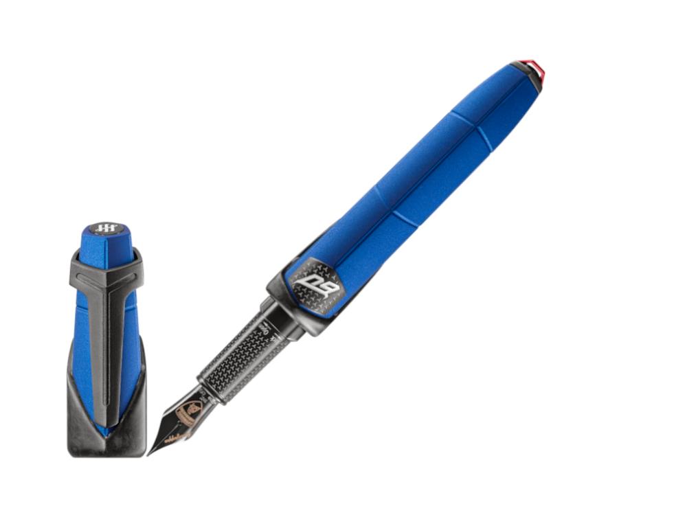 Pluma Montegrappa Automobili Lamborghini 60°Blue Aegeus, ISLAN-UB