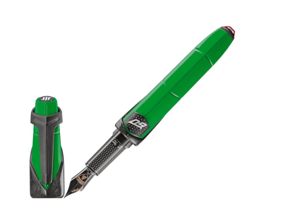 Pluma Montegrappa Automobili Lamborghini 60° Verde Viper LE, ISLAN-UG