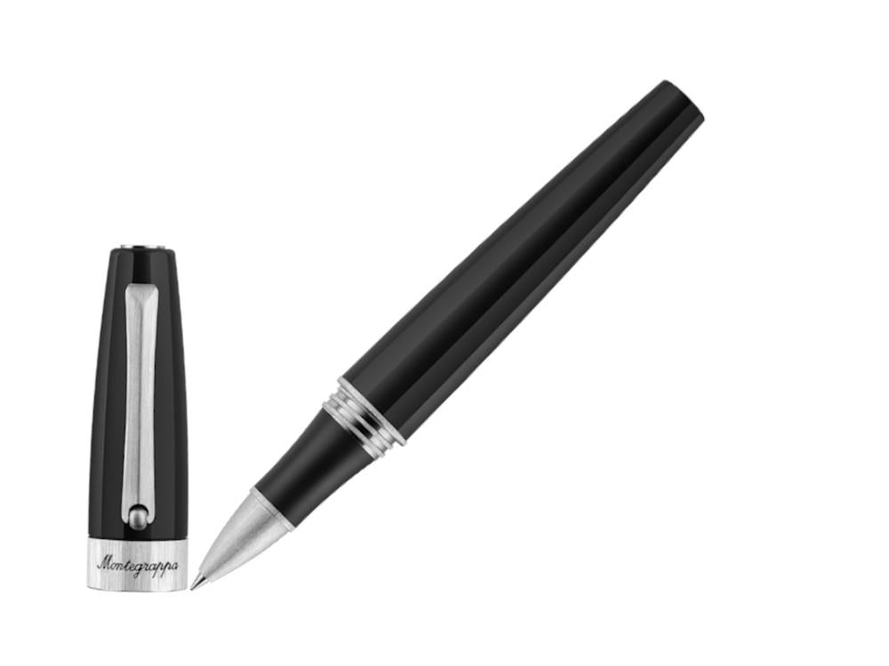 Roller Montegrappa Magnifica, Resina Negra, ISNGRRAC