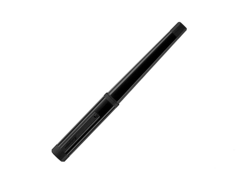 Pluma Estilográfica Montegrappa Quattro, PVD negro, Oro 14k, ISZ4I-XC