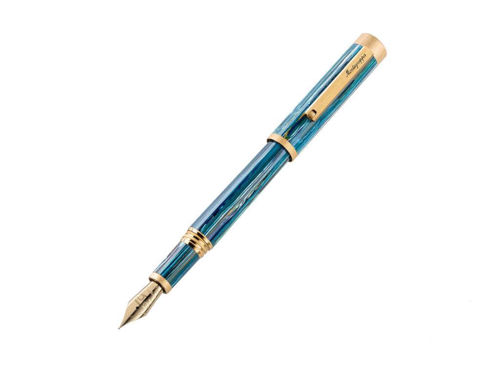 Estilográfica Montegrappa Zero Zodiac Cancer, 14K, LE, ISZEZ-4Y-G9