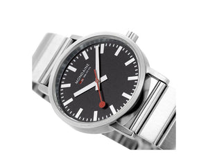 Reloj de Cuarzo Mondaine SBB Classic, Negro, 40 mm, A660.30360.16SBW