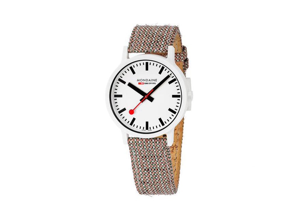 Reloj de Cuarzo Mondaine Essence, Ecológico - Reciclado, 41 mm, MS1.41110.LG