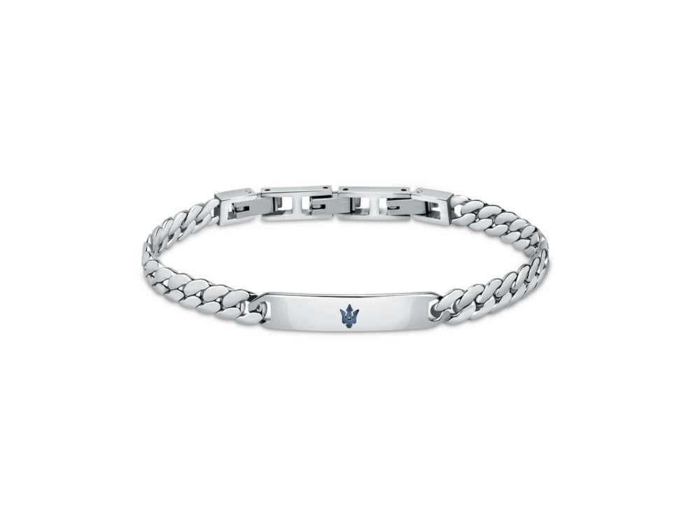 Pulsera Maserati Gioielli, Acero inoxidable, Plata, JM222AVD05