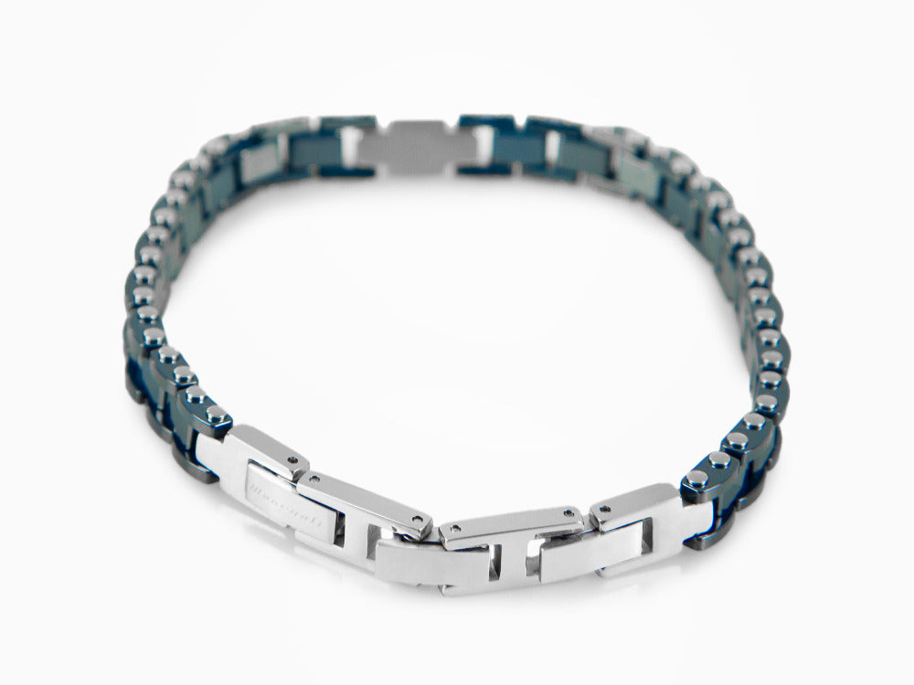 Pulsera Maserati Gioielli, Acero inoxidable, Azul, PVD, JM422ATZ14