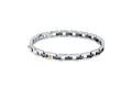 Pulsera Maserati Gioielli, Acero inoxidable, Plata, PVD, JM422ATZ16