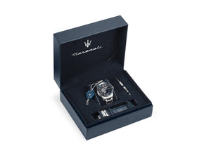 Reloj Automático Maserati Sfida, Azul, 44 mm, Cristal de Zafiro, R8823140007