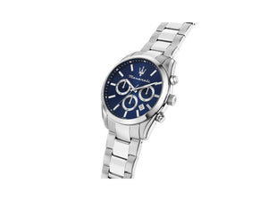 Reloj de Cuarzo Maserati Attrazione, Azul, 43 mm, Cristal mineral, R8853151005