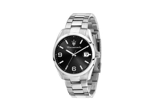 Reloj de Cuarzo Maserati Attrazione, Negro, 43 mm, Cristal mineral, R8853151007