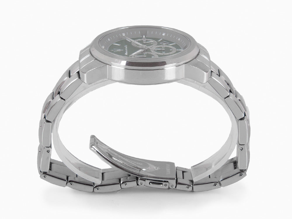 Reloj de Cuarzo Maserati Successo, Verde, 44 mm, Cristal mineral R8873621017