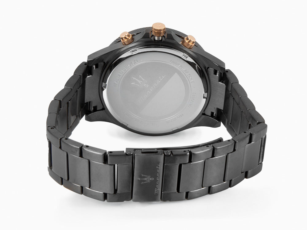 Reloj de Cuarzo Maserati Sfida, PVD Gun Metal, Azul, 44 mm, R8873640001