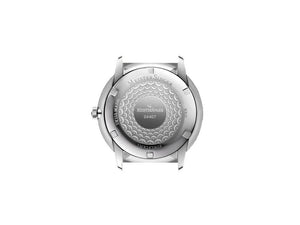 Reloj Automático Meistersinger Neo Sunburst Silver, 36 mm, Cognac, NE908N-SG03W