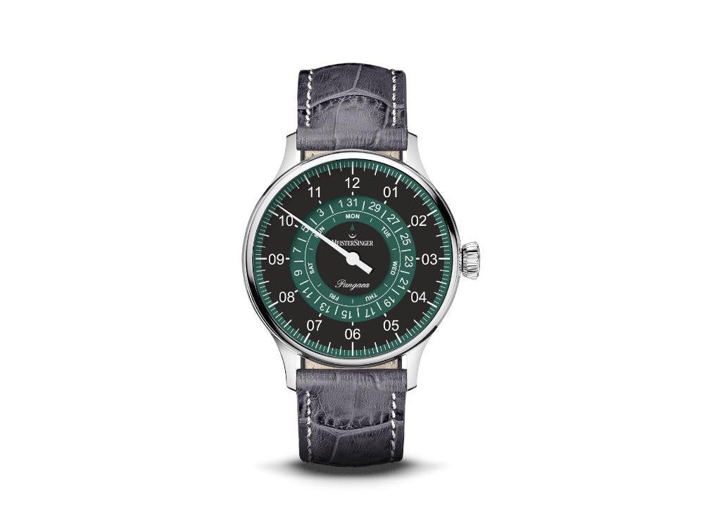 Reloj Automático Meistersinger Pangaea Day Date, Verde, PDD902P-SG06W