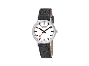 Reloj de Cuarzo Mondaine Classic, Blanco, 36mm, Correa textil, A660.30314.16SBH