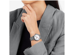 Reloj de Cuarzo Mondaine Essence Grey, Ecológico, Blanco, 32 mm, MS1.32110.LU
