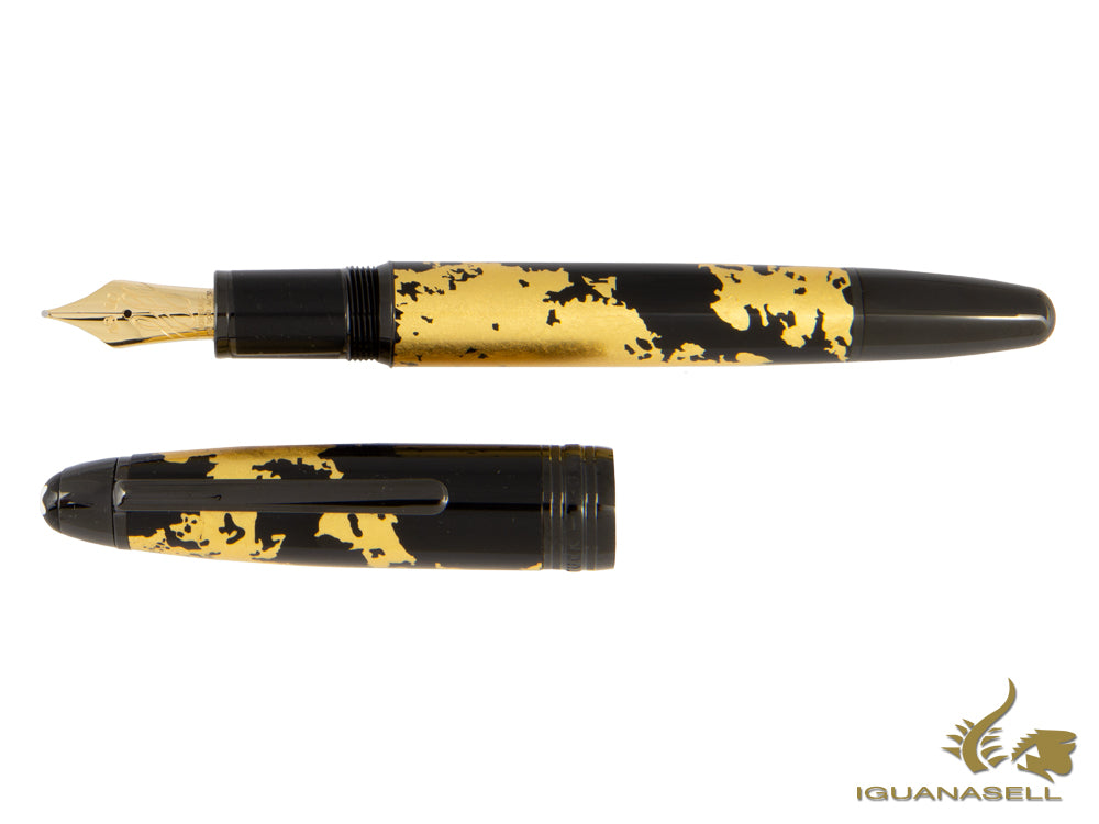Estilográfica Montblanc Meisterstück Solitaire Calligraphy, Oro, 119700