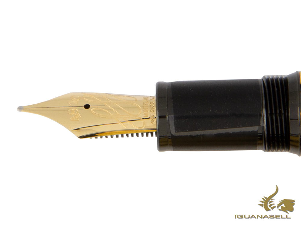 Estilográfica Montblanc Meisterstück Solitaire Calligraphy, Oro, 119700