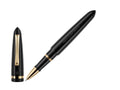 Roller Montegrappa Venetia, Resina Negra, PVD Oro, ISVENRAC
