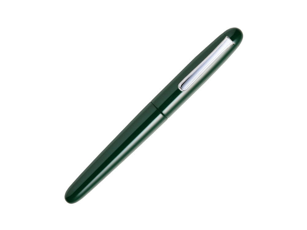 Pluma Estilográfica Nakaya Writer Portable Midori, Ebonita, Rodiado
