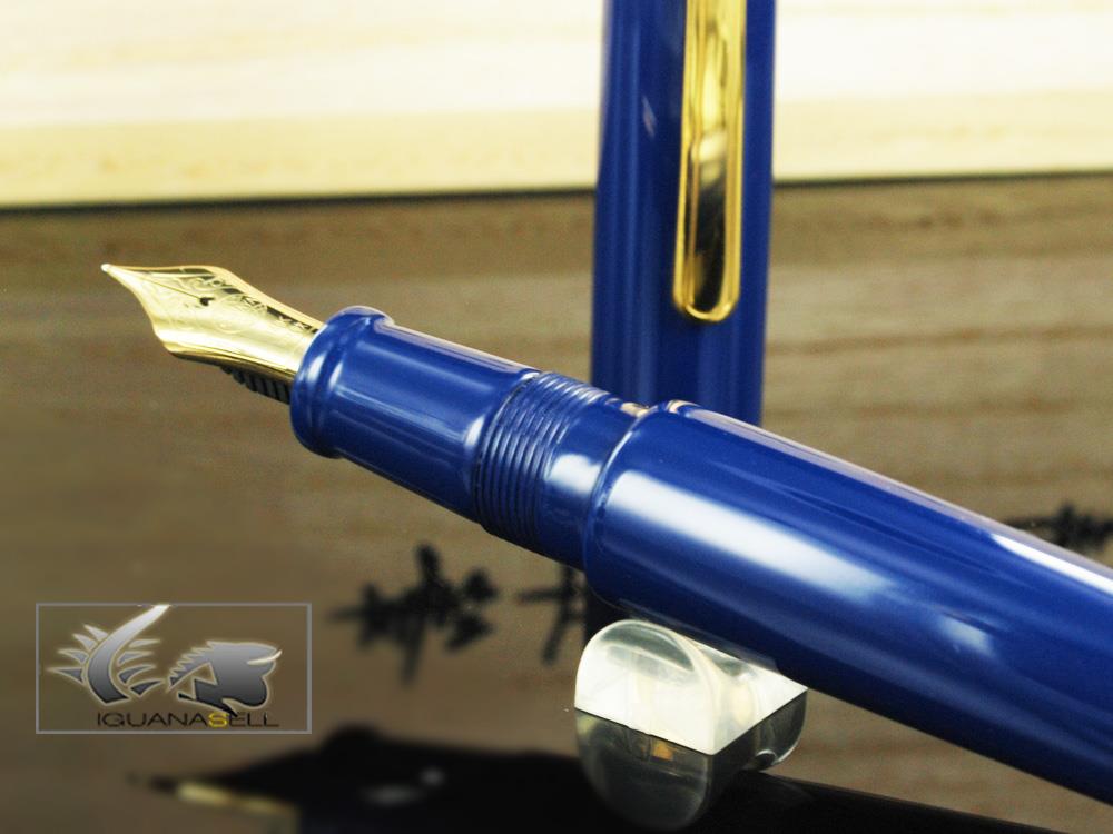 Pluma Estilográfica Nakaya Writer, Kikyo, Ebonita y laca Urushi