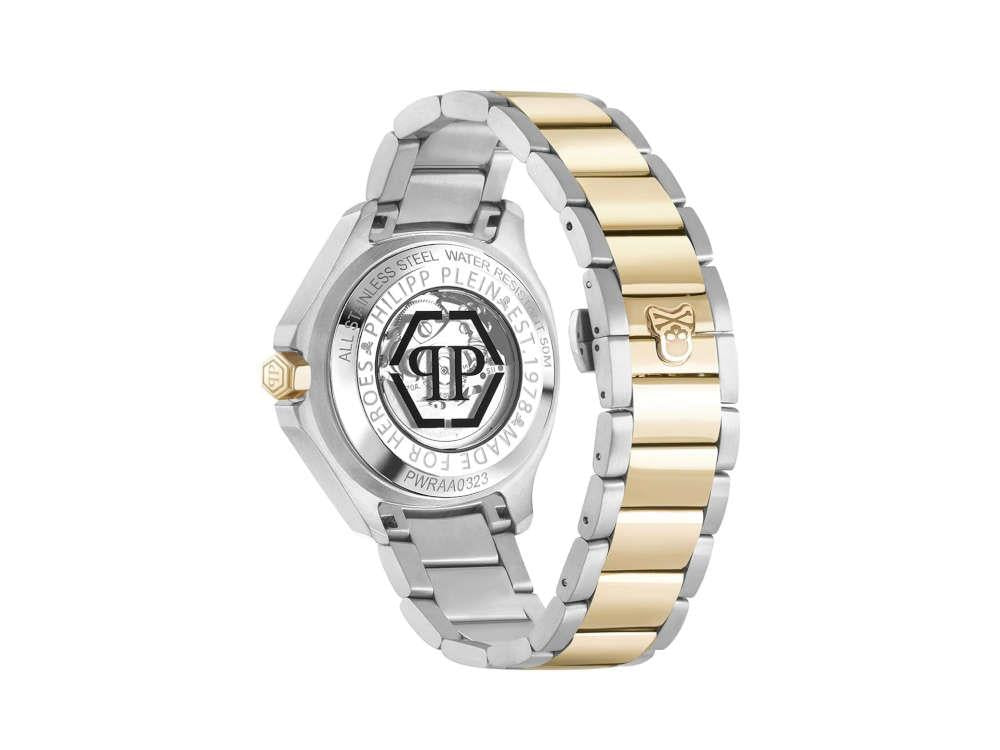 Reloj Automático Philipp Plein 42 mm, PVD Oro, Gris, 42 mm, PWRAA0323