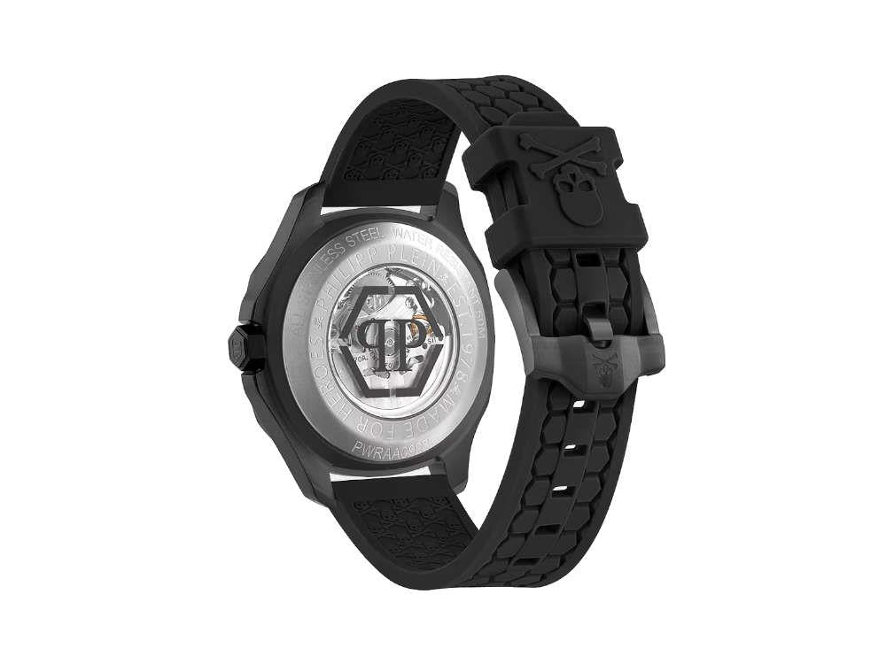 Reloj Automático Philipp Plein 42 mm, Negro, Cristal mineral, PWRAA0923