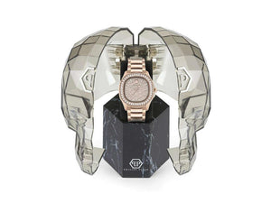Reloj de Cuarzo Philipp Plein Lady, PVD Oro Rosa, Gris Topo, 38 mm, PWTAA0723