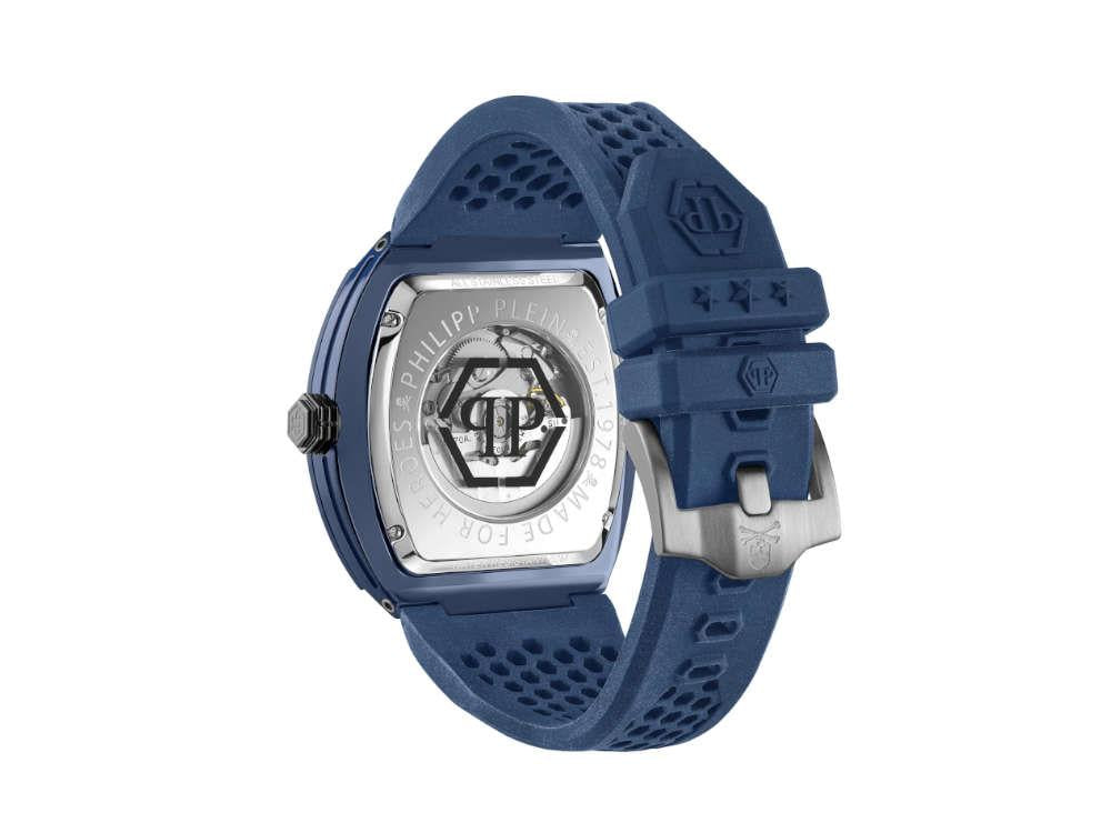 Philipp Plein The Skeleton ECOCERAMIC Men's Analogue Automatic Silicone Philipp Plein The Skeleton ECOCERAMIC Men's Analogue Automatic Silicone