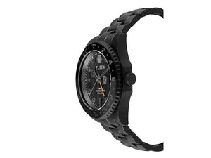 Reloj de Cuarzo Philipp Plein GMT-I Challenger, PVD, Negro, 44 mm, PWYBA0923