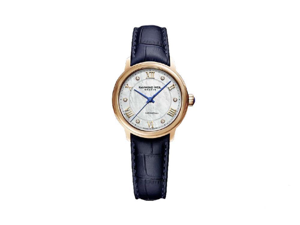 Reloj Automático Raymond Weil Maestro, PVD Oro Rosa, 31 mm, 2131-P53-00966