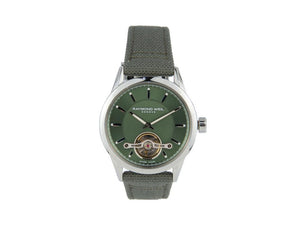 Reloj Automático Raymond Weil Freelancer, 42 mm, Verde, 10 atm, 2780-STC-52001