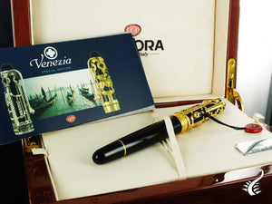 Roller Aurora Venezia Edición Especial - Resina y Vermeil - 875VV