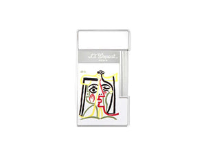 Encendedor S.T. Dupont Slimmy Picasso Limited Edition, Blanco, 028201