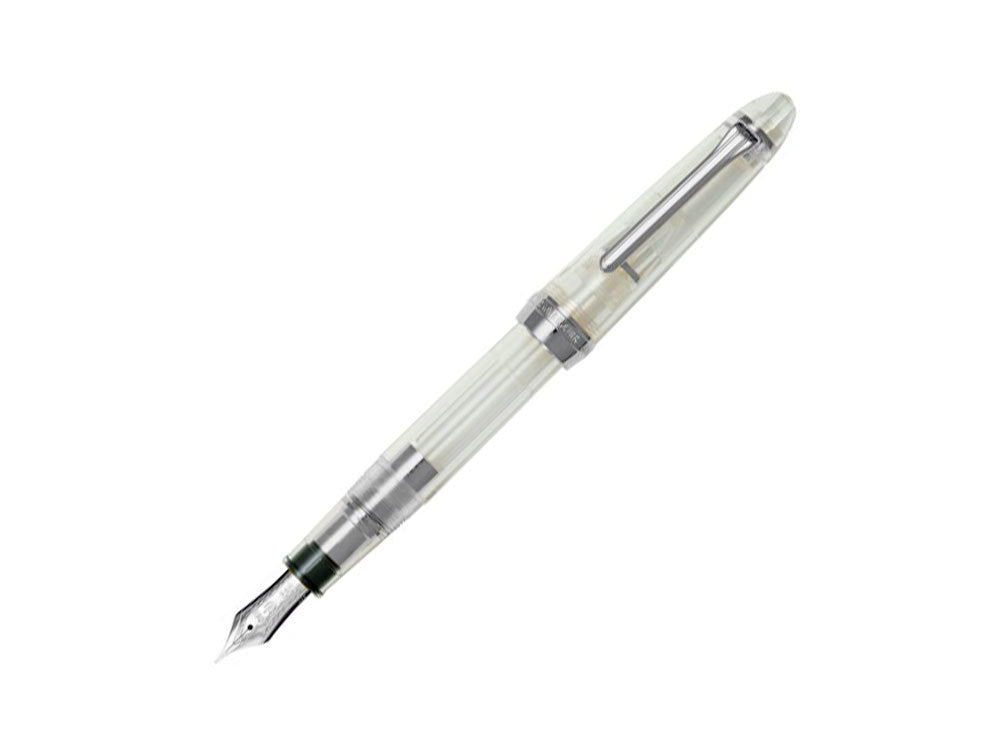 Estilográfica Sailor 1911 Large Series, Demonstrator Silver, Cromo, 9223