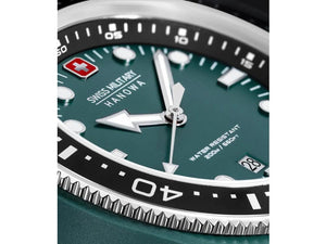 Reloj de Cuarzo Swiss Military Hanowa Aqua Ocean Pioneer, Verde, SMWGN0001185