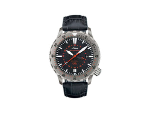 Reloj Automático Sinn U2 Diver, ETA 2893-2, 44 mm, 200 atm, Negro, 1020.010 LB5