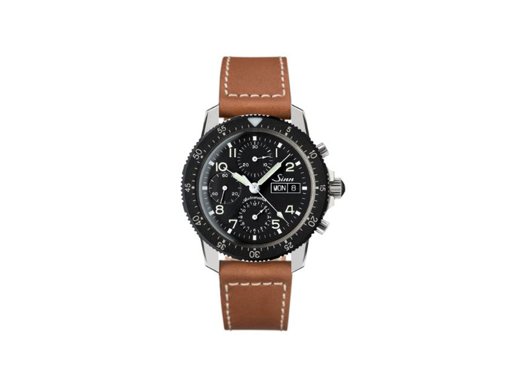 Reloj Automático Sinn 103 St, 41 mm, Correa de piel, Negro. 103.031 LB142