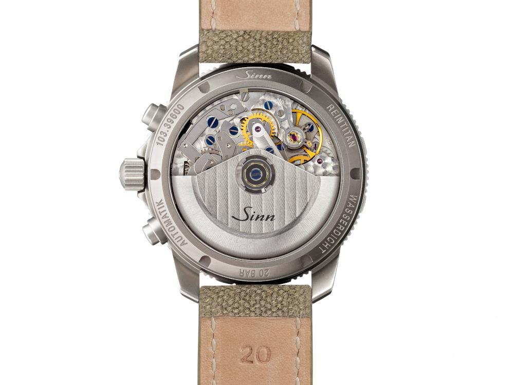 Reloj Automático Sinn 103 Ti Ar, C99001, 41 mm, 20 atm, Textil, 103.071 LB221