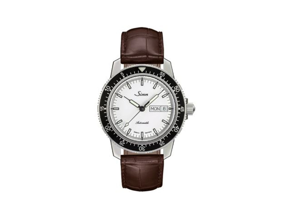 Reloj Automático Sinn 104 St Sa I W, 41mm, Correa de Aligátor, 104.012 LB13