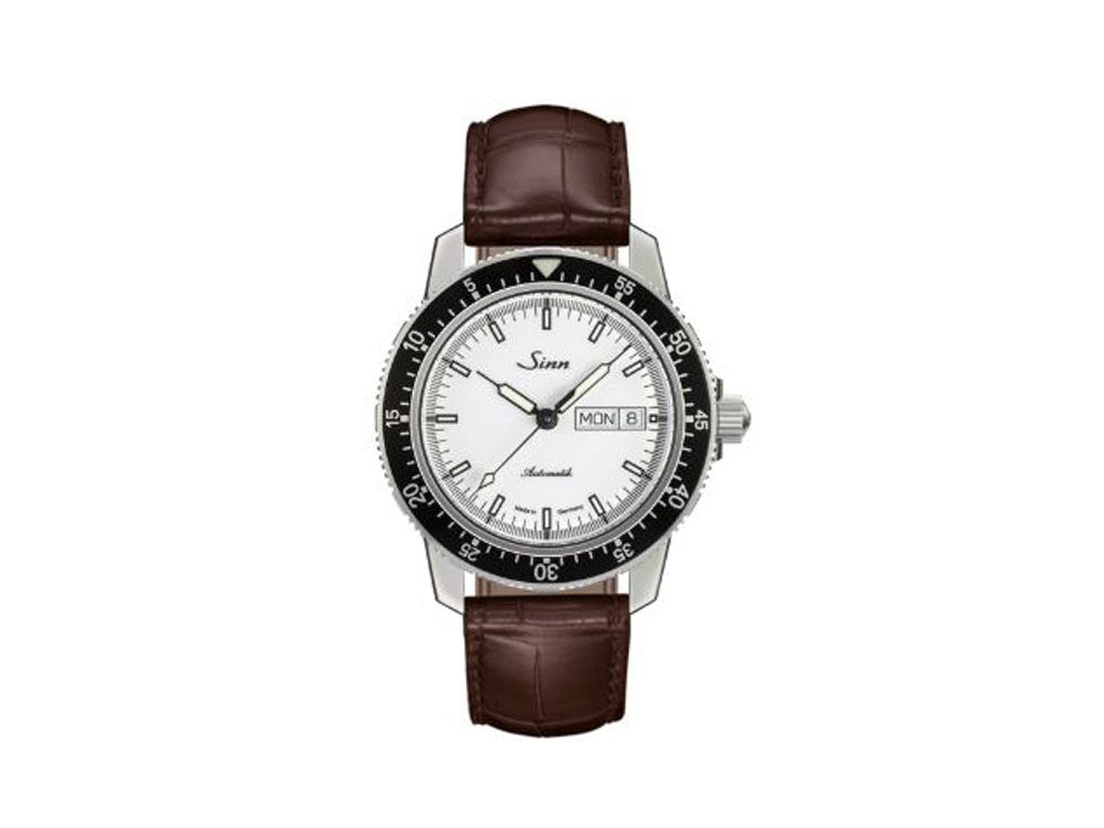 Reloj Automático Sinn 104 St Sa I W, 41mm, Correa de Aligátor, 104.012 LB13