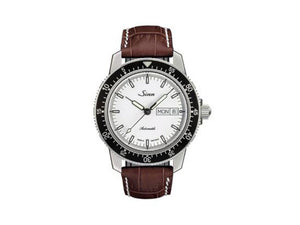 Reloj Automático Sinn 104 St Sa I W, 41 mm, Blanco, Correa de piel, 104.012 LB2