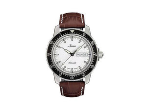 Reloj Automático Sinn 104 St Sa I W, 41 mm, Blanco, Correa de piel, 104.012 LB2