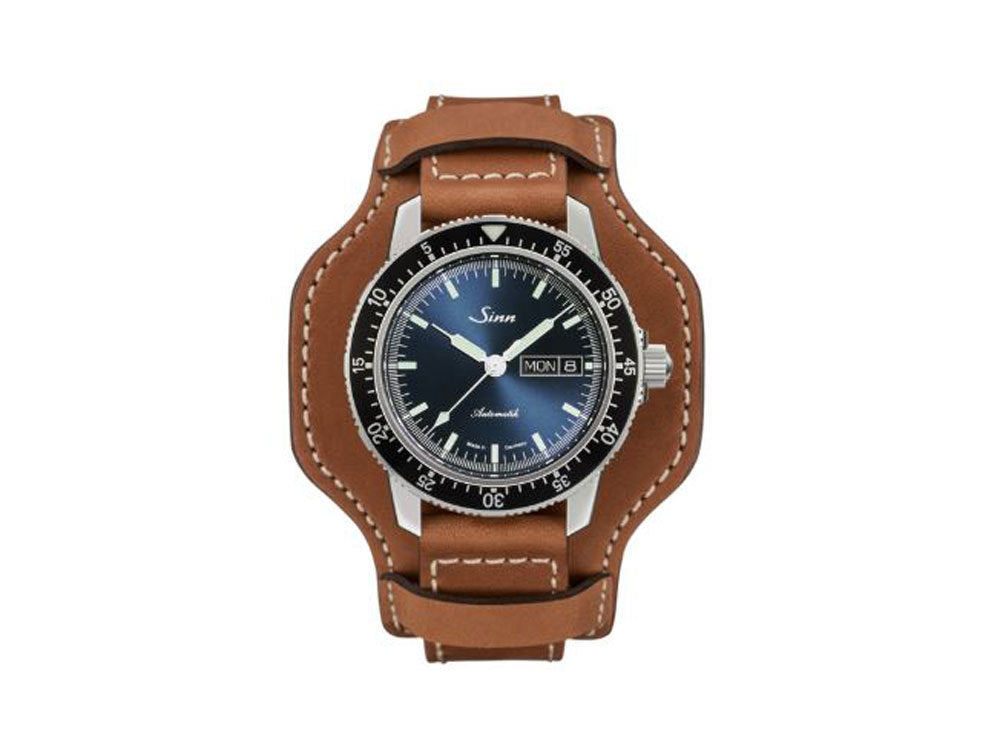 Reloj Automático Sinn 104 St Sa I B, 41 mm, Azul, Correa de piel, 104.013 LB138