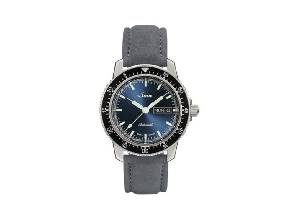 Reloj Automático Sinn 104 St Sa I A, 41 mm, Azul, Correa de piel, 104.013 LB162
