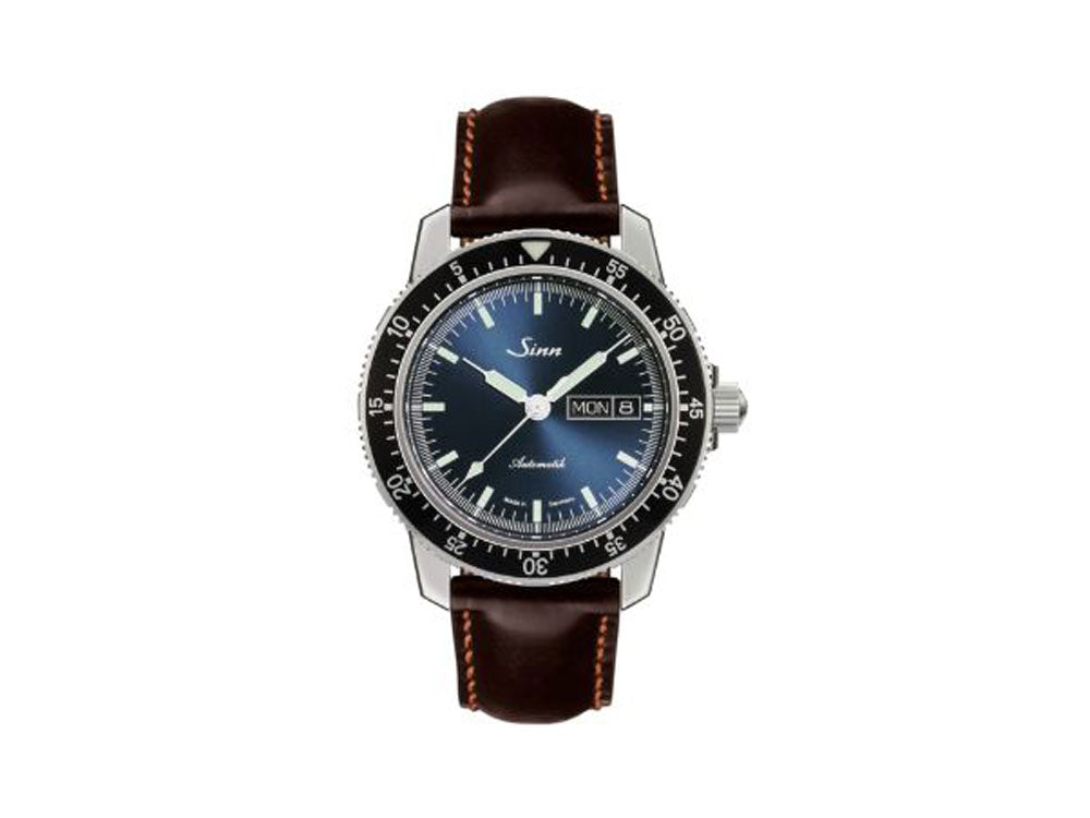 Reloj Automático Sinn 104 St Sa I B, 41 mm, Azul, Correa de piel, 104.013 LB19