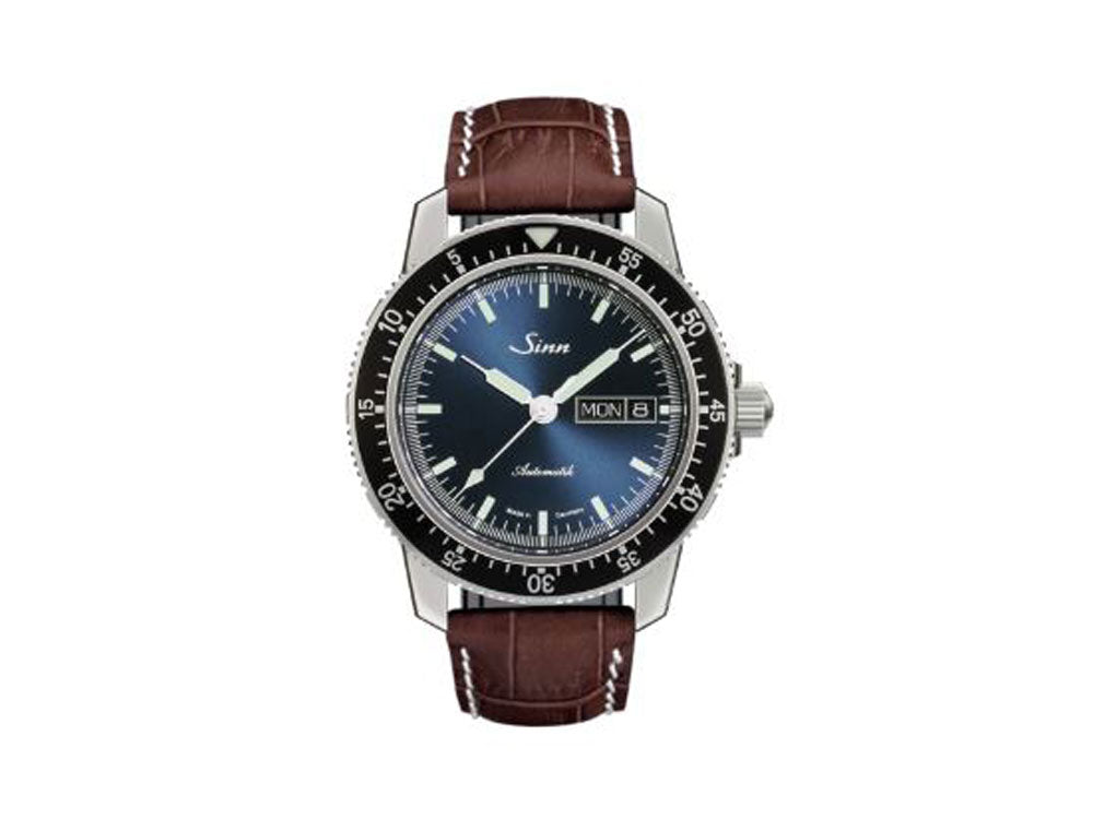 Reloj Automático Sinn 104 St Sa I B, 41 mm, Azul, Correa de piel, 104.013 LB2