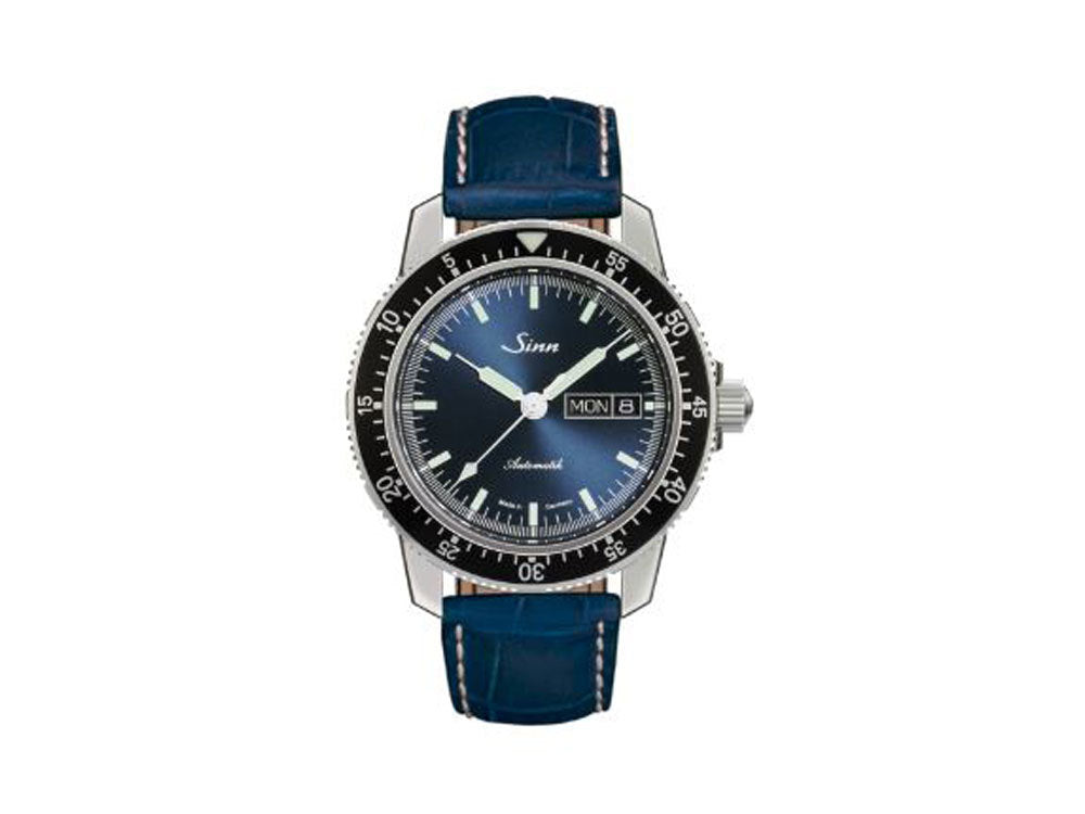 Reloj Automático Sinn 104 St Sa I B, 41 mm, Azul, Paracord, 104.013 LB3